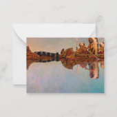 ニューウェルコンバーズワイエスによる水葬 ノートカード (正面)