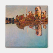 ニューウェルコンバーズワイエスによる水葬 マグネット (正面)