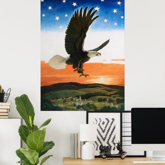 ニューウェルコンバーズワイエスによる私たちのエンブレム ポスター (ホームオフィス)