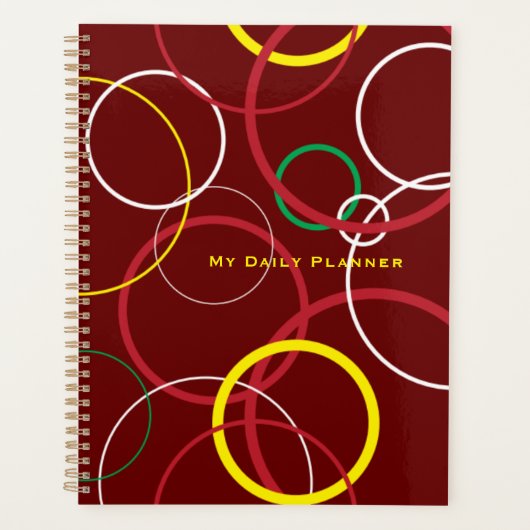 ニューウェーブブルゴーニュプランナー プランナー手帳 (正面)