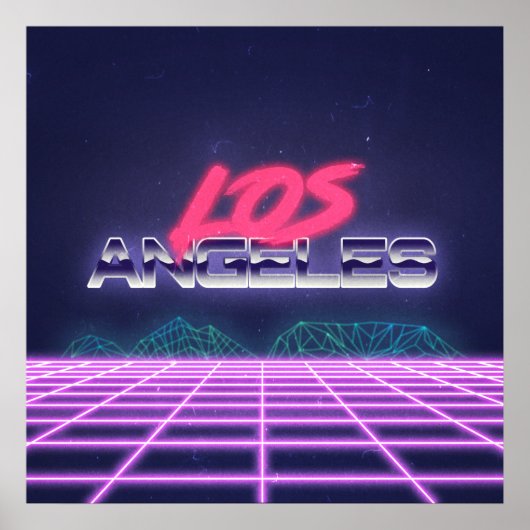 ニューウェーブレトロLA ポスター (正面)