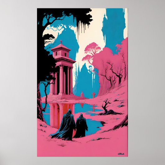 ニューウェーブ騎士団テンプラールのハント ポスター (正面)