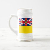 ニューエの国旗 ビールジョッキ (左)