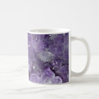 ニューエイジのクリスタル療法の紫色の水晶 コーヒーマグカップ