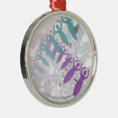 ニューエイジのファンタジーの精神的な女神の異教徒のオーナメント メタルオーナメント (右)