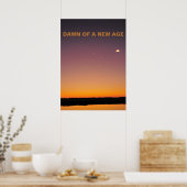 ニューエイジの暁。地球を訪れるUFO艦隊。 ポスター (キッチン)