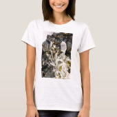 ニューエイジの精神的な水晶石のGemology Tシャツ (正面)