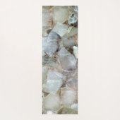 ニューエイジエレガントホワイトクォーツ（両面） ヨガマット (裏面)