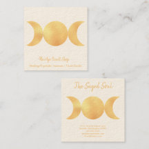 ニューエイジオカルトショップ金ゴールドトリプルムオン