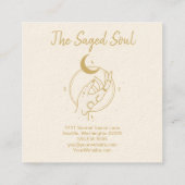 ニューエイジオカルトショップ スクエア名刺 (裏面)