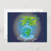 ニューエイジガイア女神サンダー_コーブ ポストカード (正面/裏面)