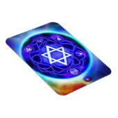 ニューエイジスター・オブ・デイビッド・マグネット マグネット (右側)