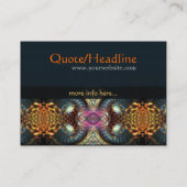 ニューエイジファンタジーアート名刺 名刺 (裏面)