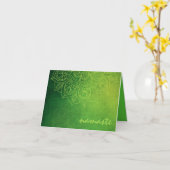 ニューエイジメヘンドスタイルキウィトンマンダラ カード (黄色い花)