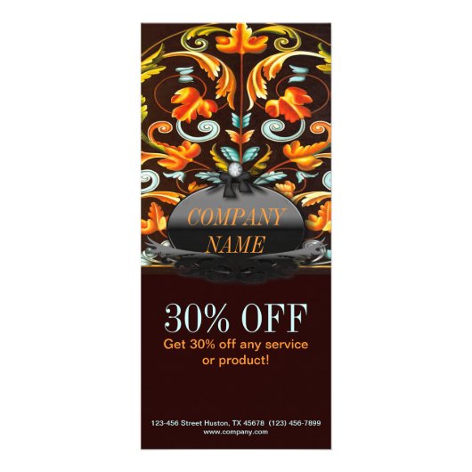 ニューエイジヨガボヘミア紅葉曼荼羅 ラックカード (正面)