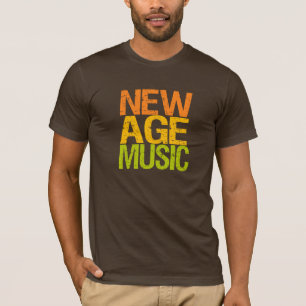 ニューエイジ音楽ワイシャツ-スタイル及び色を選んで下さい Tシャツ
