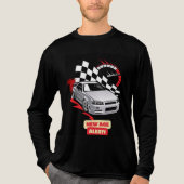 "ニューエイジ・アラート - レーシングカーテイーシャツ" トライブレンドTシャツ (正面)