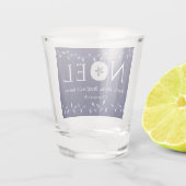 ニューエルネイビーブルーサンドドル航海のクリスマスショウ ショットグラス (裏面)