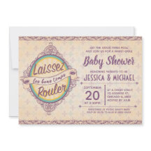 ニューエレガントオーリンズマルディグラスベビーシャワー