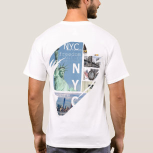 ニューエレガントヨークシティテンプレートトレンディーモダン Tシャツ