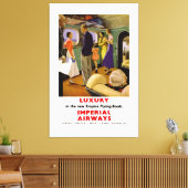 ニューエンパイアボートのラグジュアリー飛んでいるズ キャンバスプリント (インサイチュ (リビング))