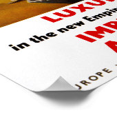 ニューエンパイアボートのラグジュアリー飛んでいるズ ポスター (角)