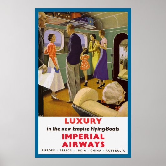 ニューエンパイアボートのラグジュアリー飛んでいるズ ポスター (正面)