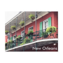 ニューオカラフルリンズクォーターフランスのバルコニー