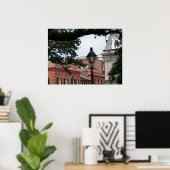 ニューオフランスのリンズの切手 ポスター (ホームオフィス)