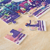 ニューオフランスのリンズカラフルクォーター色 ジグソーパズル (側面)