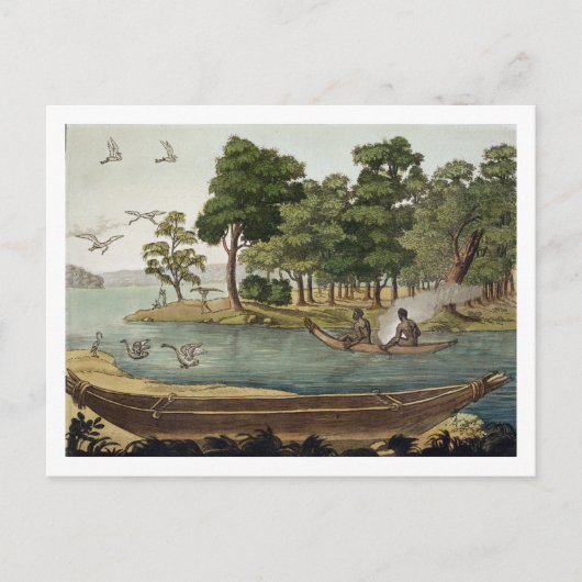 ニューオランダでのナビゲーション方法、Fによる刻印 ポストカード (正面)