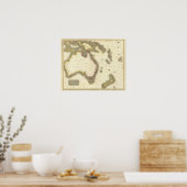 ニューオランダ、アジア諸島 ポスター (キッチン)