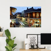 ニューオリンズフランスのクォーター ポスター (ホームオフィス)