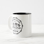 ニューオリンズ・ジャズ博物館® ドラムマグ ツートーンマグカップ (正面左)