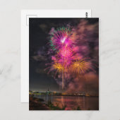 ニューオーリンズが川のはがきに4番目に移動 ポストカード (正面/裏面)