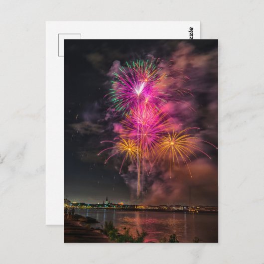 ニューオーリンズが川のはがきに4番目に移動 ポストカード (正面/裏面)