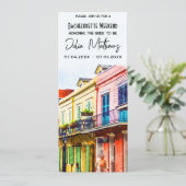 ニューオーリンズでのデスティネーションバチェロレッテウィークエンド 招待状 (スタンド正面)