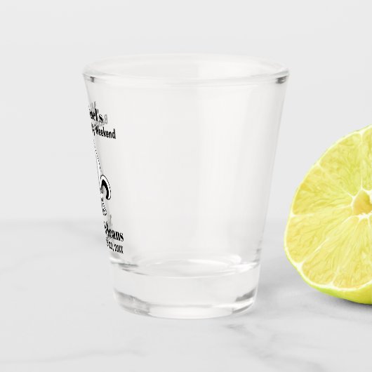 ニューオーリンズでの独身パーティーのお土産に最適なグッズ ショットグラス (右)