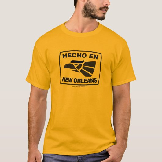 ニューオーリンズで作られた Tシャツ (正面)