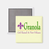 ニューオーリンズで育った少女 マグネット (正面/裏面)