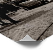 ニューオーリンズにロードされているデルタクイーンリバーボート ポスター (角)