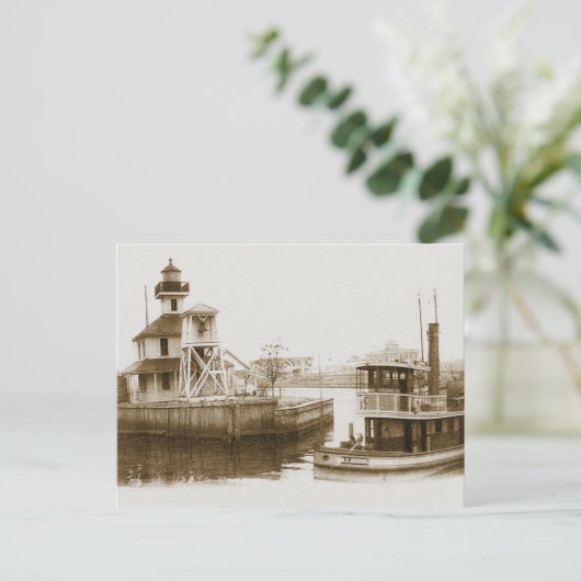 ニューオーリンズのウェストエンド 1906 ポストカード (スタンド正面)