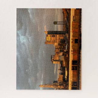 ニューオーリンズのシーンのドミノ ジグソーパズル