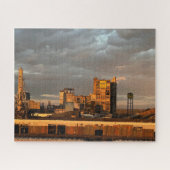 ニューオーリンズのシーンのドミノ ジグソーパズル (横)