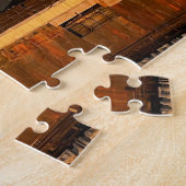 ニューオーリンズのシーンのドミノ ジグソーパズル (側面)