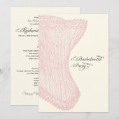 ニューオーリンズのハッチャケパーティ 招待状 (正面/裏面)