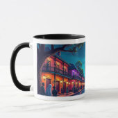 ニューオーリンズのハロウィン マグカップ (左)