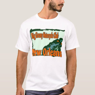 ニューオーリンズのビッググレイシーオートバイクラブ Tシャツ