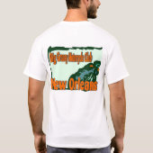ニューオーリンズのビッググレイシーオートバイクラブ Tシャツ (裏面)