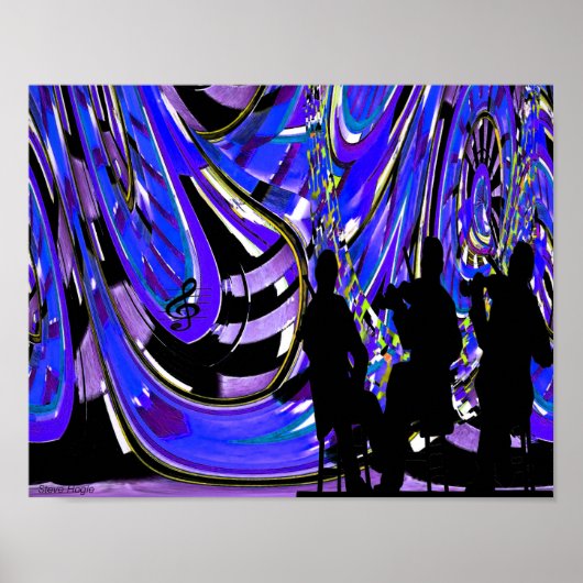 ニューオーリンズのブルース ポスター (正面)